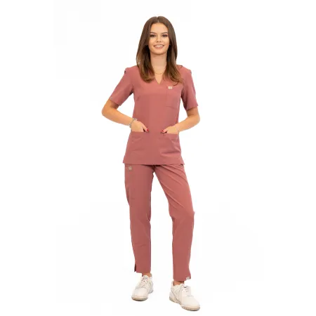 Bluzka medyczna SCRUBS MEDI TEDDY - NAVARETTE DUSTY IRIS